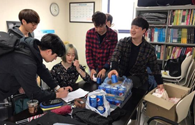 간식 이벤트 사진